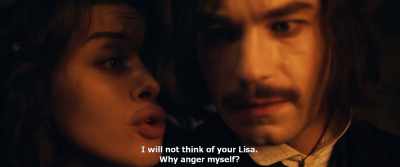 I will not think of your Lisa.
Why anger myself? - Gogol. Viy