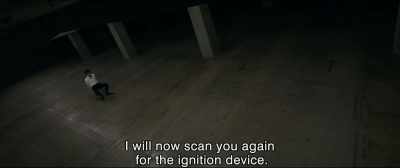 I will now scan you again
for the ignition device. - Shin Ultraman