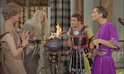I will see whether the goddess will grant us a further vision - Carry on Cleo