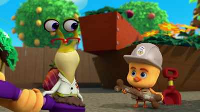 I will take your bone
back to my lab - The Chicken Squad