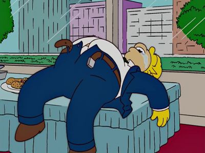 I win. - The Simpsons