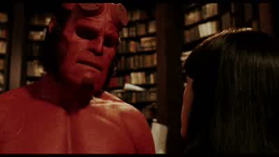 I wish I could do something about thisI can'tI can promise you two thingsOne I'll always look this goodAnd twoI'll never give up on youEverI like that - Hellboy