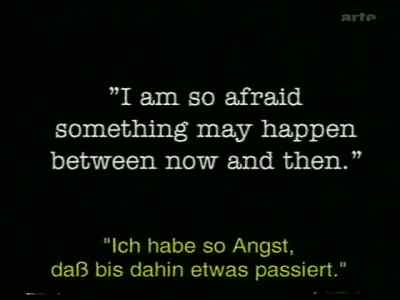 I wish we were already married, Arthur 
- I hate this waiting ...  - The Magician