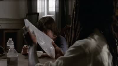 I wish we had some soy milk. - The Walking Dead