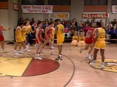 With seven seconds remaining,
Bel-Air is down by two points... - The Fresh Prince of Bel-Air
