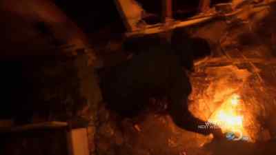WITH THE FIRE EXTINGUISHED, - Man vs. Wild
