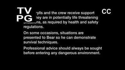 WITHOUT THE RIGHT
SURVIVAL SKILLS. - Man vs. Wild