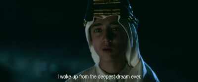 I woke up from the
deepest dream ever, - Born a King