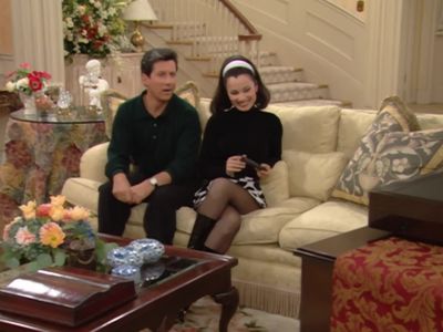 ( Woman on TV laughing ) - The Nanny
