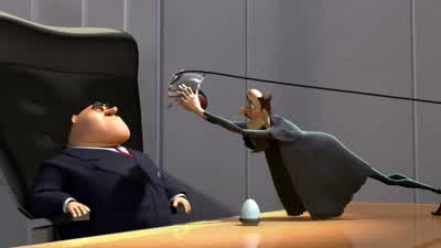 I wonder, could you lean forward just a little bit, please? - Meet the Robinsons