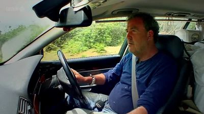 I wonder if we are heading towards
that massive rain cloud. - Top Gear