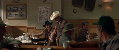 I wonder if it's hard being that drunk this early - An Unfinished Life