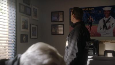 I wonder if the commander
read it, too. - NCIS