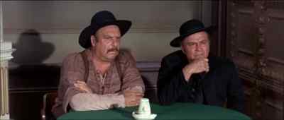 I wonder.
What? - The Shakiest Gun in the West