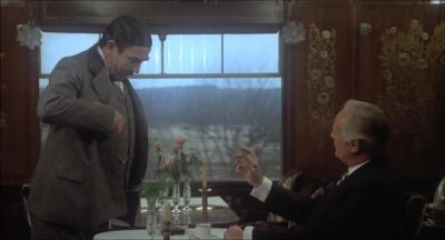 I wonder if you could oblige me with a light - Murder on the Orient Express