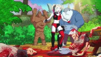 I won't be needing
these anymore. - Harley Quinn