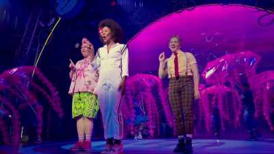 ♪ I won't be playin' sweet
no more! - The SpongeBob Musical: Live on Stage!