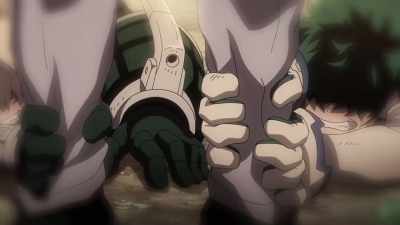 I won't give up. - My Hero Academia: Heroes Rising