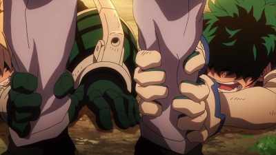 I won't let you go. - My Hero Academia: Heroes Rising