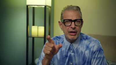 I won't say what I'm thinking - The World According to Jeff Goldblum