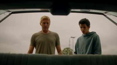 I wore this when I was training
for my first tournament back in '81. - Cobra Kai