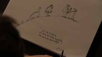 I work hard, but it doesn't feel
like work to me. - Don't Worry, He Won't Get Far on Foot