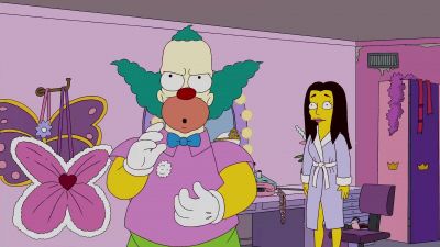 I work like I drink alone - The Simpsons