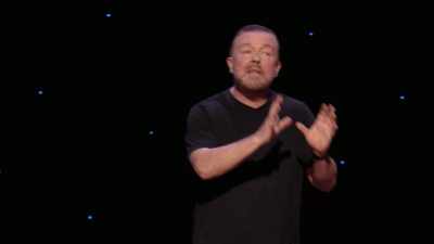 I work those out, - Ricky Gervais: SuperNature