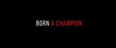 I was working at a
restaurant called El Patio. - Born a Champion