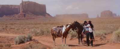 I would always remember him
surrounded by the wind and sand. - Run for the High Country