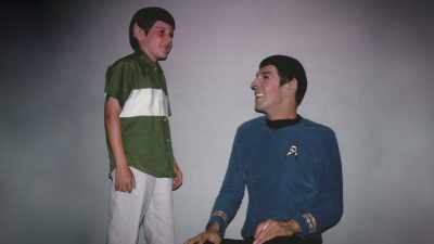 I would get up early
in the morning, - For the Love of Spock
