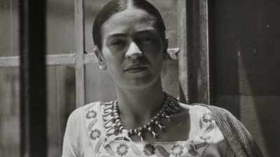 I would go to see Diego every day
while he painted. - Frida