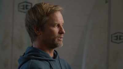 I would hate to leave
my wife and daughter behind, - Edge of the Earth