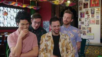 I would have preferred
a nice buttery roll
with this filling. - No Recipe Road Trip With the Try Guys