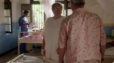 I would have thought
a highly-trained barman - The Good Karma Hospital