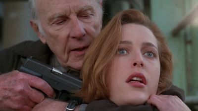 I would just as soon kill you,
but please don't make me. - The X-Files