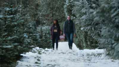 I would just wander
through the trees, - Magic in Mistletoe