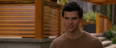 I would keep my distance for nowIt's safer for the baby to see how you do with me firstSince when do you care about RenesmeeAll rightTake a whiffWell I can see what everyone's been talking aboutCHUCKLESJake you really do stink - The Twilight Saga: Breaking Dawn   Part 2