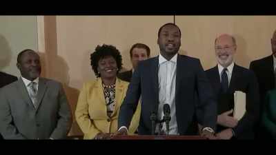 - I would like to thank everyone
standing up here with me - Free Meek