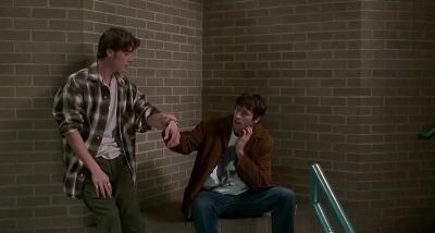 I would look the same had I banged anyone in that elevator - Mallrats