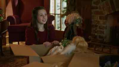 -I would love that.
[EMOTIONAL BREATHS] - A Novel Christmas