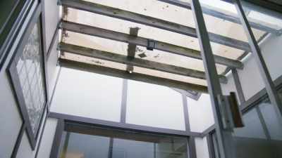 I would not be sad
if the atrium went away - Renovation Impossible