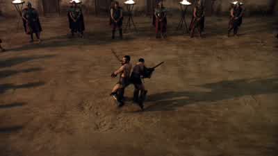 I would not have wagered the Gaul such a challenge to Spartacus. - Spartacus