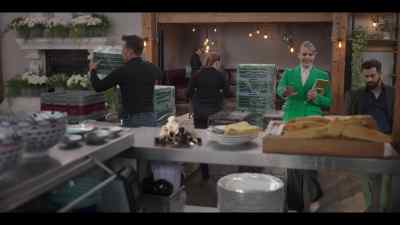 - I would put
the party buffet over here, - Laid