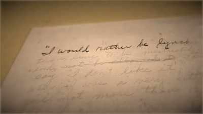 -"I would rather be lynched
than say 'I don't like it.' - The Rebellious Life of Mrs. Rosa Parks