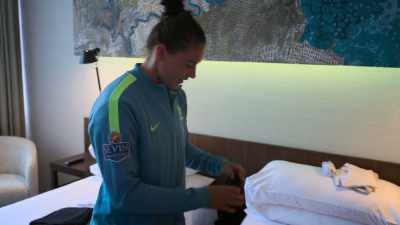 I would say, that I was overthinking - Matildas: The World at Our Feet