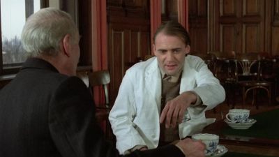 I would tell you not to waste your time on my finger - The Boys from Brazil