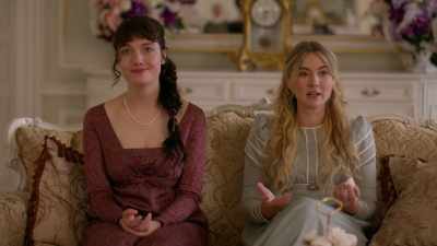 I would think that a
woman interested in America - An American in Austen