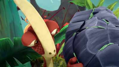 I woulda asked for something fun,
like a bouncy pogo-bone! - Gigantosaurus
