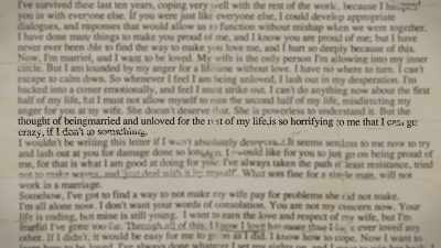 "I wouldn't be writing
this letter - Resynator